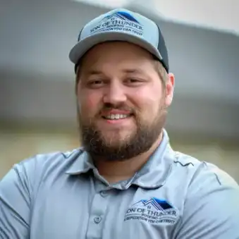 Chris Miller, part-owner of Son of Thunder Roofing